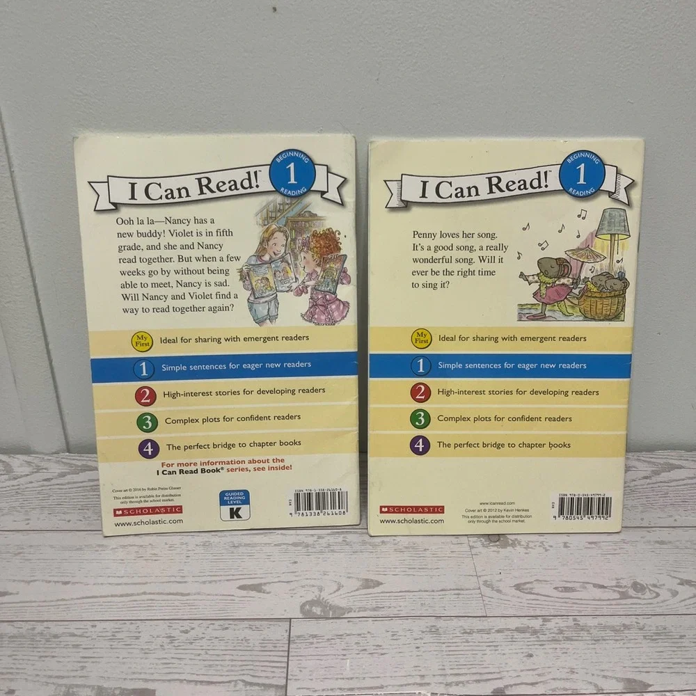 I Can Read Level 1 Book Lot Amelia Bedelia Paddington Fancy Nancy Penny 4 Books
